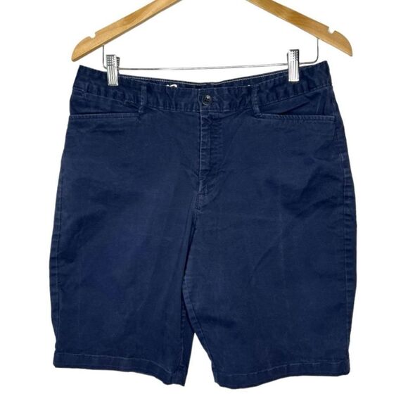 Eddie Bauer Women’s 12 Tall Legendwash Stretch Chino Bermuda Shorts - Picture 1 of 8